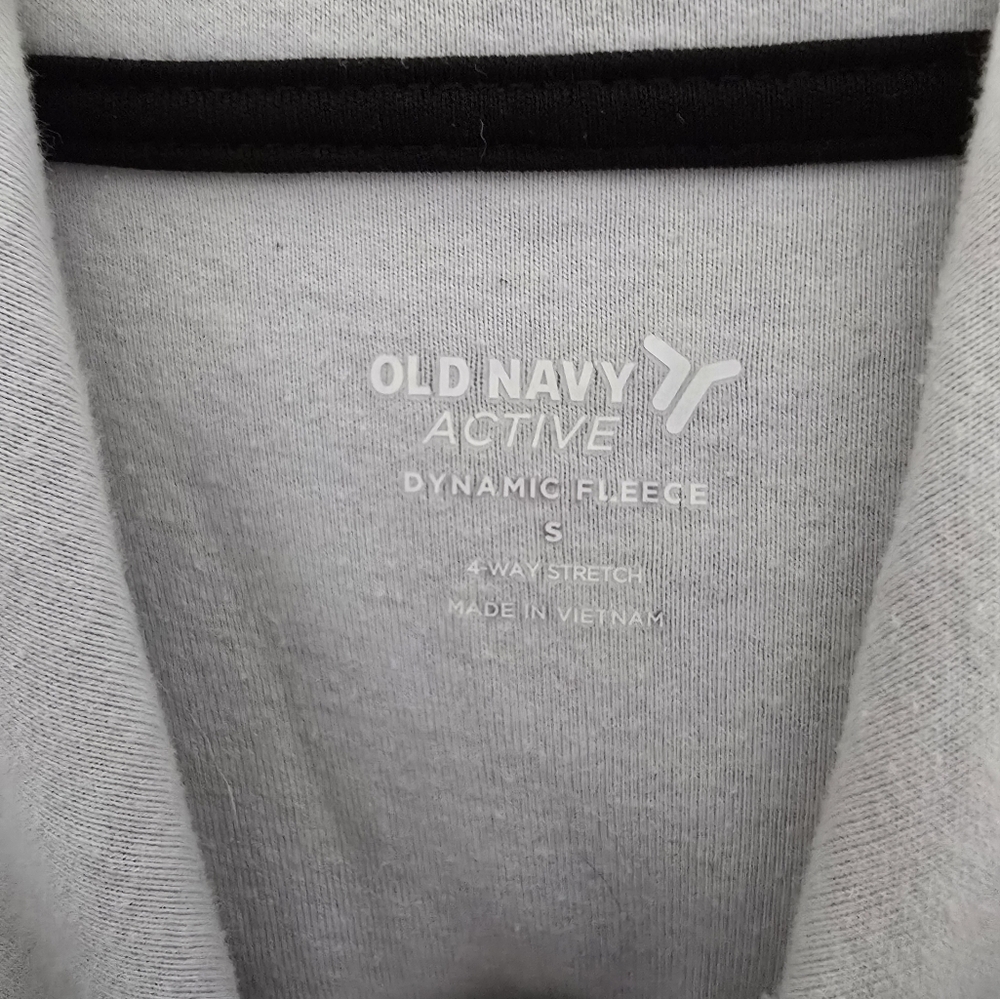 Old Navy Active fleece zip jacket, gray, men’s size small. - Picture 4 of 6